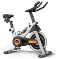 Indoor Cycling Bike Brake Pad/Magnetic Stationary Bike – Cycle Bike with Tablet Mount & Comfortable Seat Cushion