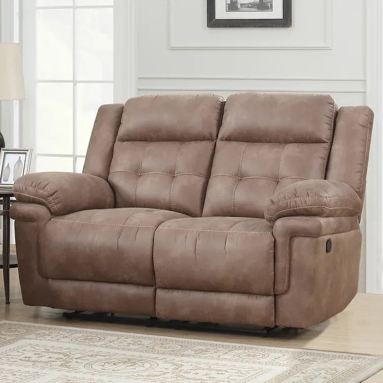 66” Pillow Top Arm Reclining Loveseat
