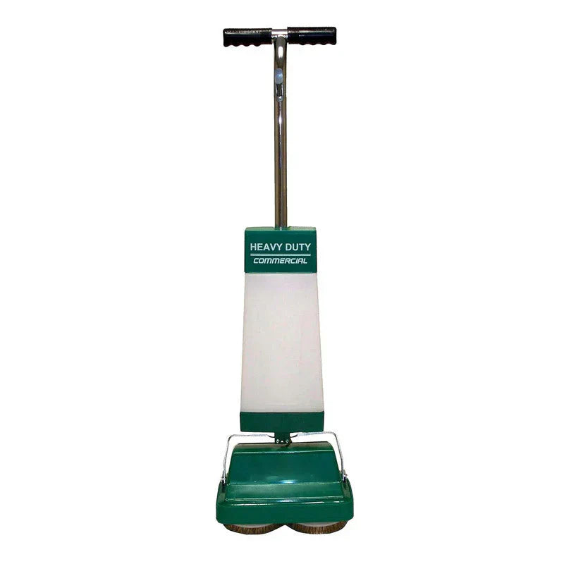 BGFS5000 Portable Floor Scrubber & Polisher, 12 Cleaning Path, 4.2 Amp Motor, White/Green