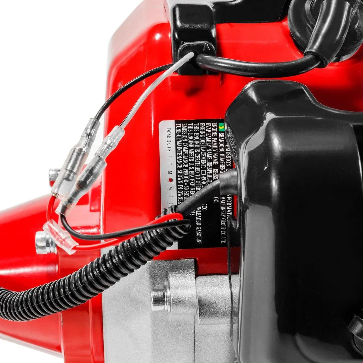 82101 Heavy Duty 1.6HP Power Sweeper 24 Gas Powered Broom Snow Dirt
