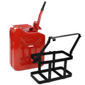 5 Gallon 20L Jerry Can Gas Diesel Fuel Steel Tank NATO Style Holder