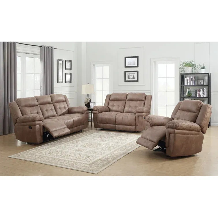 66” Pillow Top Arm Reclining Loveseat