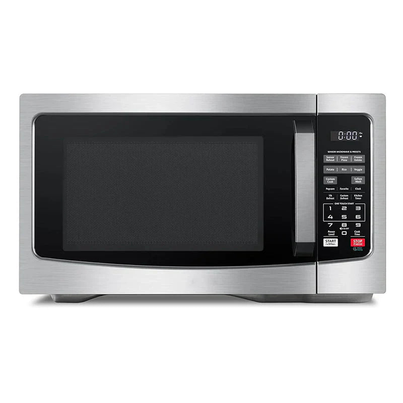 Air Fryer Combo 8-in-1 Countertop Microwave Oven, with Convection, Broil, Odor Removal Mode, 12.4 Position Memory Turntable, Child-Lock, 1.0 Cu.ft, Black Stainless Steel, ML2-EC10SA(BS)