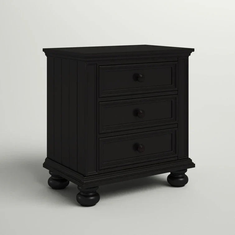 28” Tall 3 – Drawer Nightstand Set of 2