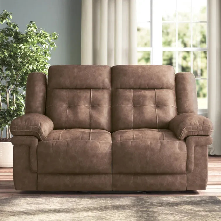 66” Pillow Top Arm Reclining Loveseat