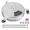 Stainless Steel Housing 1 4 Quick Connector, Power Washer Attachment with 2 Extension Wand, 2 Replacement Nozzles