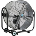 36×22 Portable Tilt Drum Blower Fan, Belt Drive