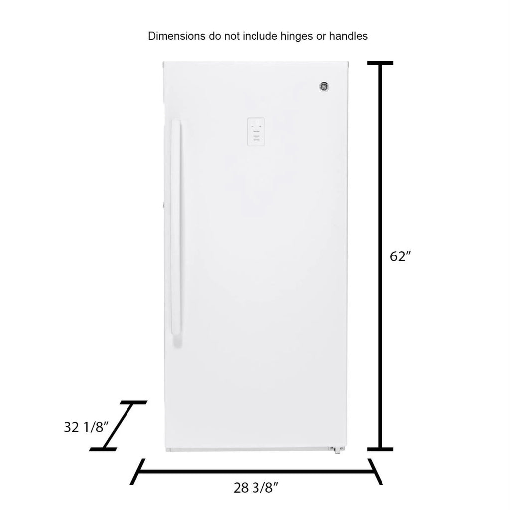 14.1 Cu. ft. White Frost-free Upright Freezer FUF14DLRWW