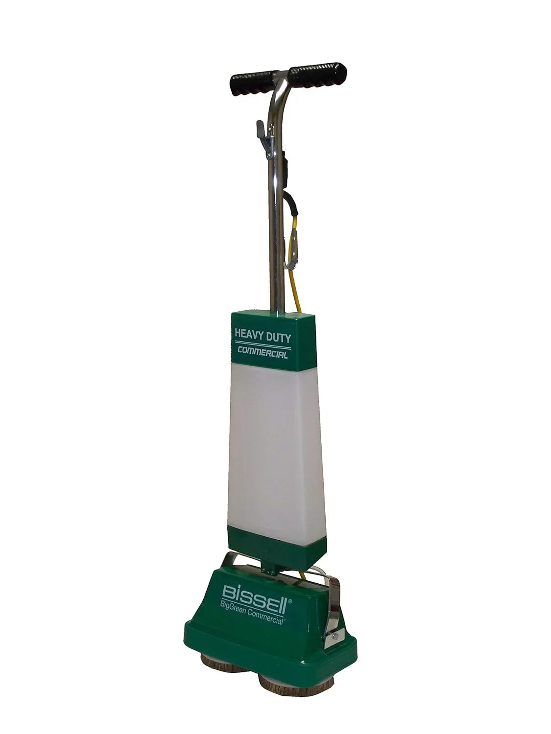 BGFS5000 Portable Floor Scrubber & Polisher, 12 Cleaning Path, 4.2 Amp Motor, White/Green