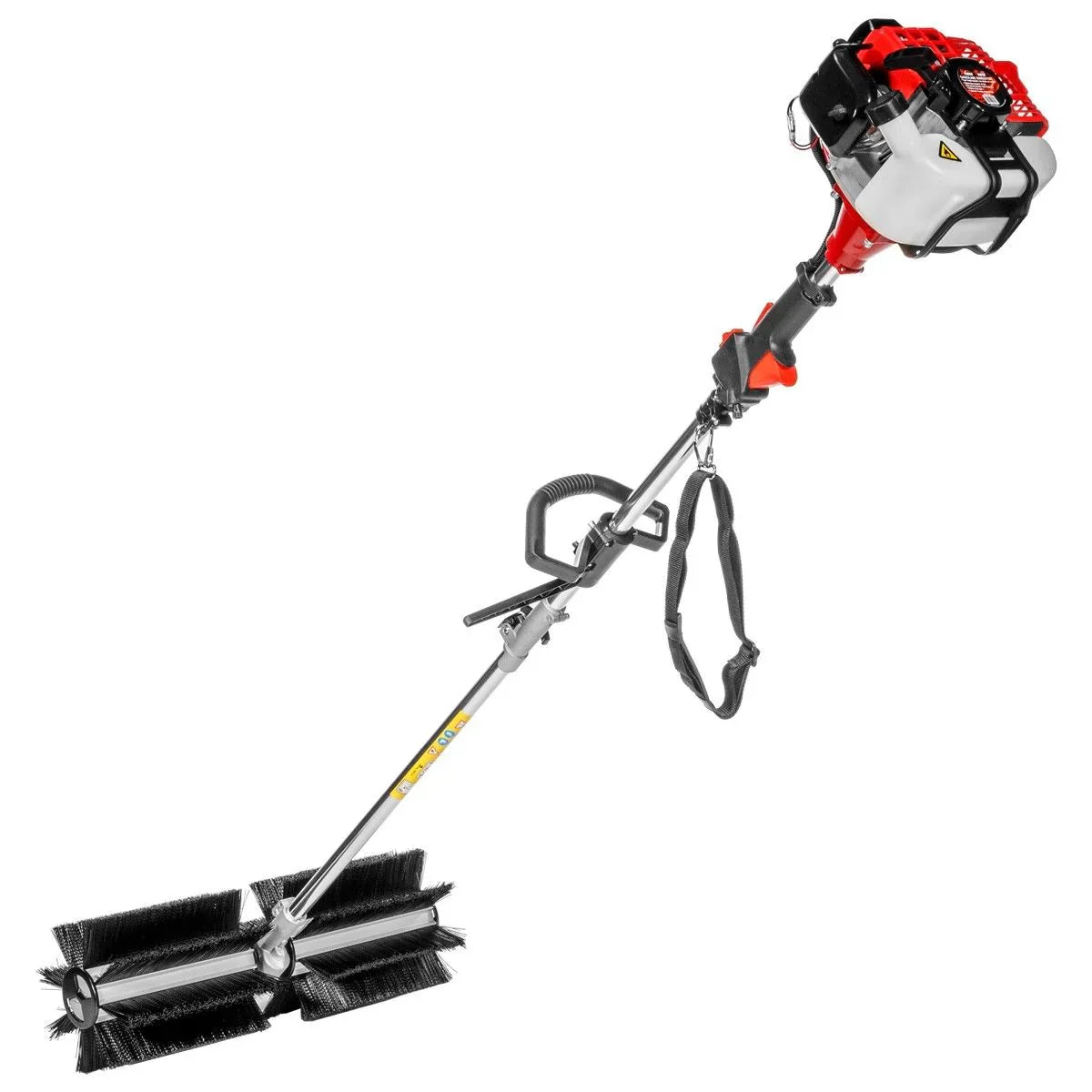 82101 Heavy Duty 1.6HP Power Sweeper 24 Gas Powered Broom Snow Dirt