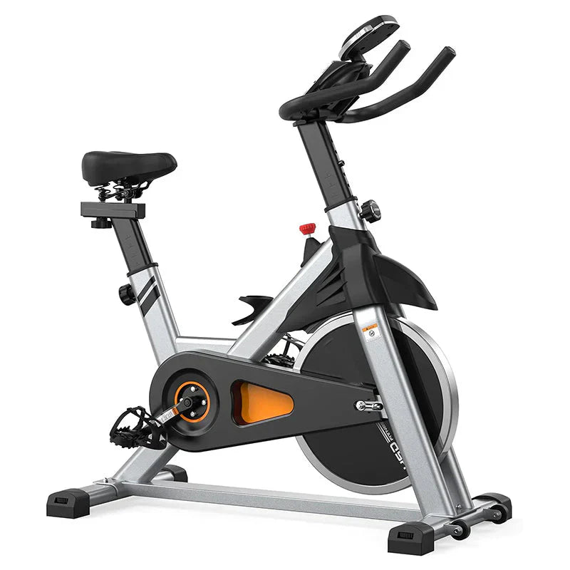 Indoor Cycling Bike Brake Pad/Magnetic Stationary Bike – Cycle Bike with Tablet Mount & Comfortable Seat Cushion