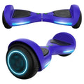 FX3 Hoverboard Blue – 6.5 LED Wheels, 200W Motor, UL2272 Certified, Up to 6.2mph for Kids & Adults