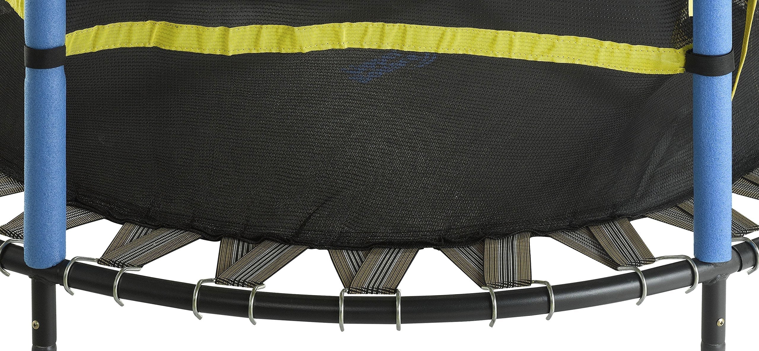 Upper Bounce 55 Kids Trampoline with Safety Enclosure – No-Spring Bungee System, Easy Assembly