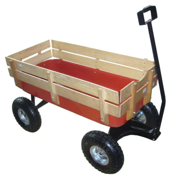 Big Foot Wagon, Wood Stake Sides, 10.5 Air Tires