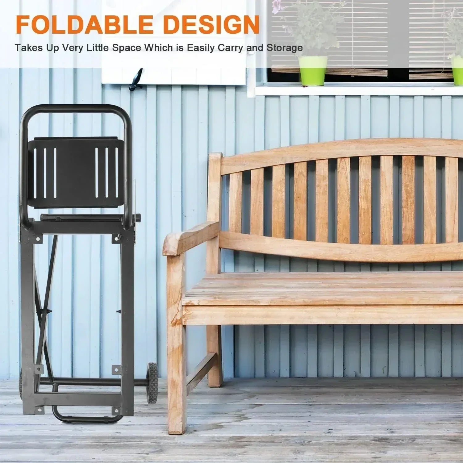 22/17 Grill – Heavy-Duty Foldable Cart