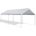 Caravan Canopy Sports Domain Caravan Portable Garage Heavy Duty Shelter, White