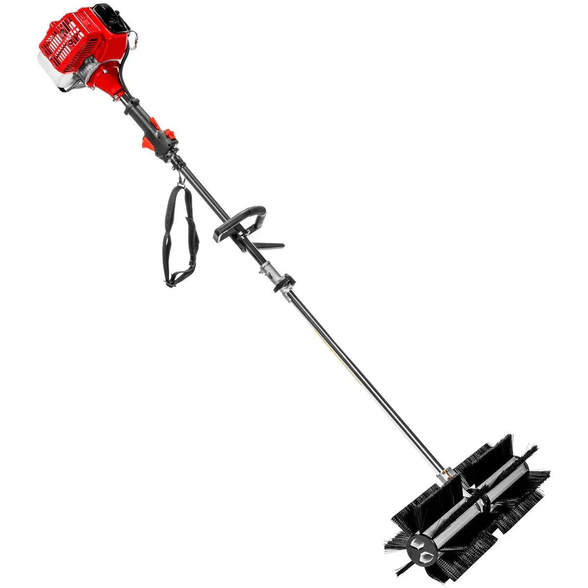 82101 Heavy Duty 1.6HP Power Sweeper 24 Gas Powered Broom Snow Dirt